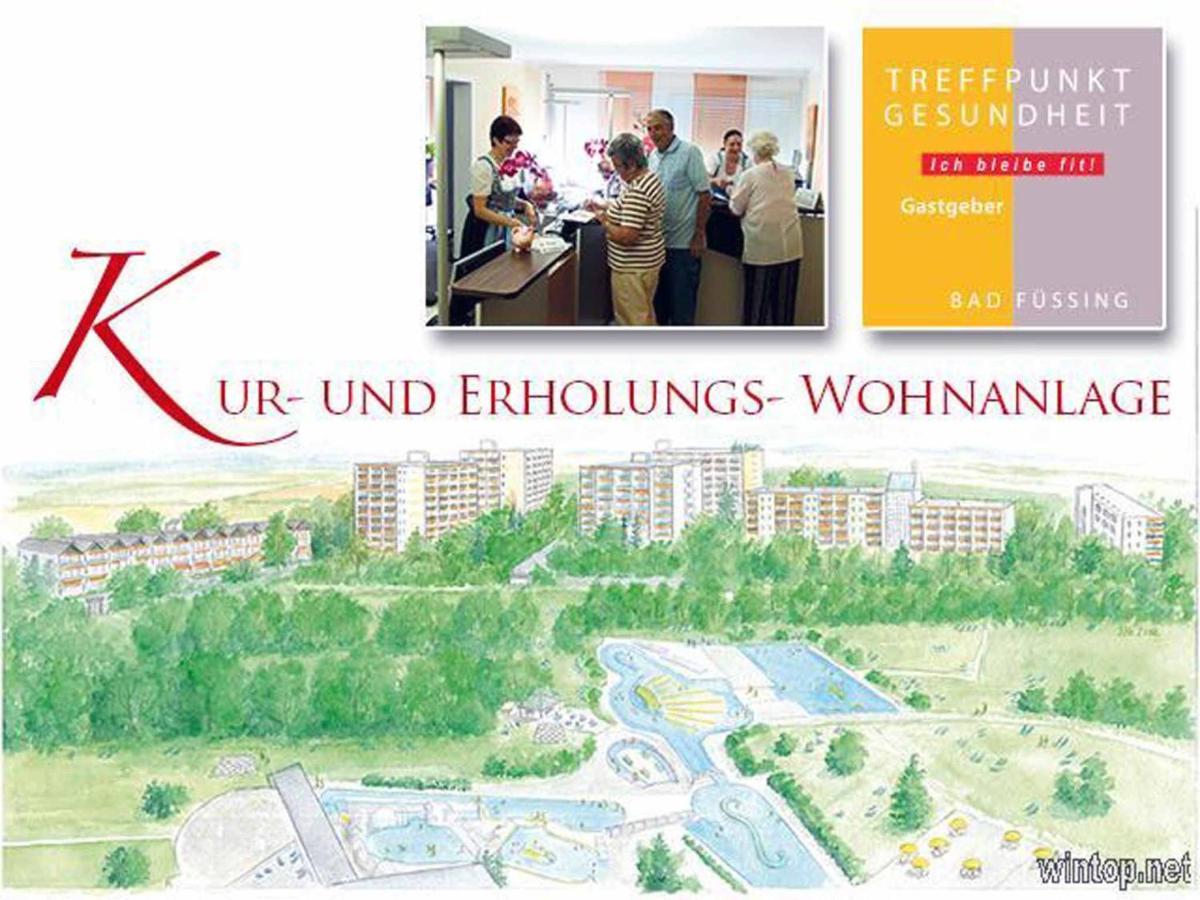 Kur- und Erholungs-Wohnanlage neben dem Johannesbad Bad Füssing Exterior foto